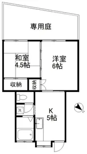 藤沢レジデンス【1階】の間取り