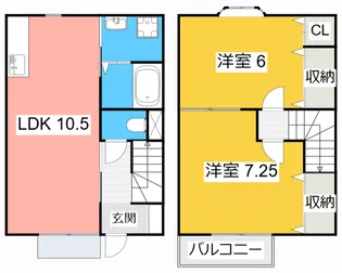 River Park A・B・C【1階】の間取り
