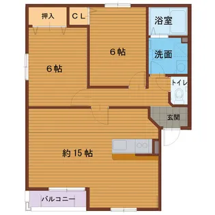 M&COOPER1【2階】の間取り