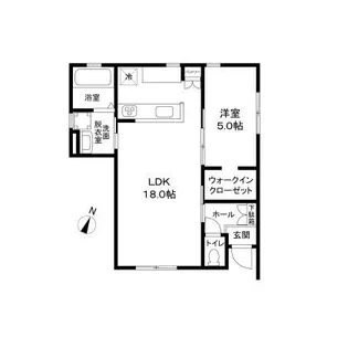 深沢ヒュッテ【1階】の間取り