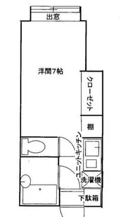 サンホワイト三番館【1階】の間取り