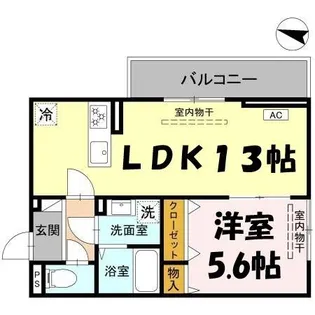 カーサ ルビア【3階】の間取り