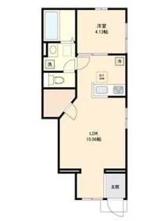 chouette【1階】の間取り