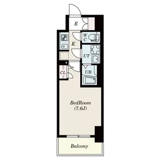 S-RESIDENCE葵【7階】の間取り