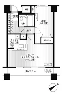 LOOP-M【3階】の間取り