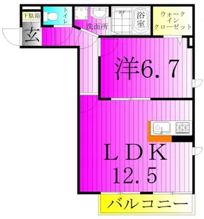 グランドソレイユ【2階】の間取り