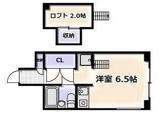 トラスティーコート【1階】の間取り