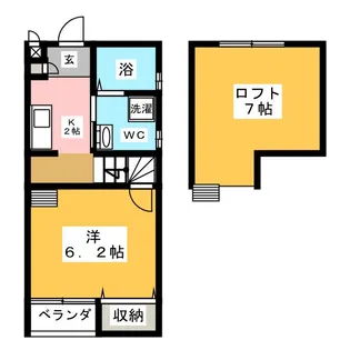 マーベラス柴田【2階】の間取り