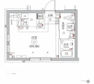 ベルシードステアー東陽町【1階】の間取り