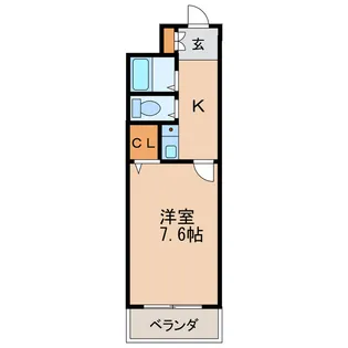 ライオンズマンション丸の内第6【7階】の間取り