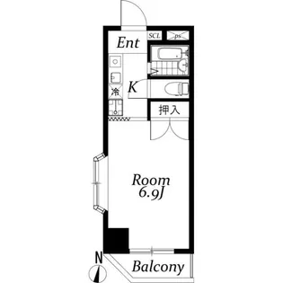 ハイコーポ小泉5.6(ハイコーポコイズミ)【2階】の間取り