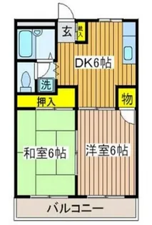 グリーンヒル南野II【1階】の間取り