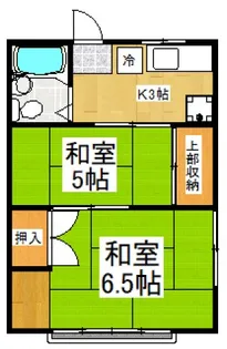 メゾントミタ【2階】の間取り