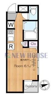 Monte Verde Ichigaya【2階】の間取り