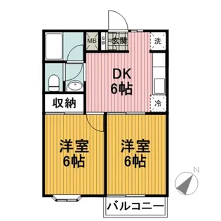 フェニックスK【2階】の間取り