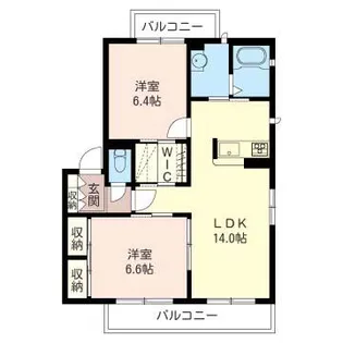 ZEXA横山台I【3階】の間取り