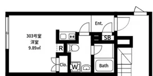 EXENTIA OJI-HONCHO【3階】の間取り