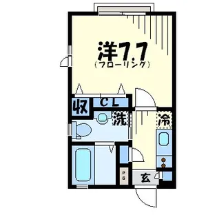 グリーンメゾン浅草【2階】の間取り