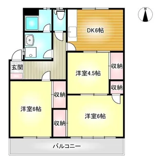 グランヴェール【3階】の間取り