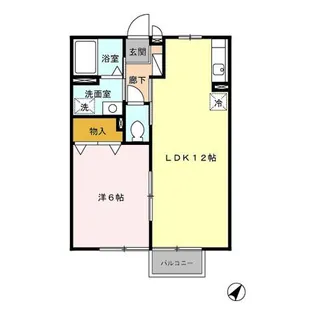 ロイヤルステージタウン三田川【2階】の間取り