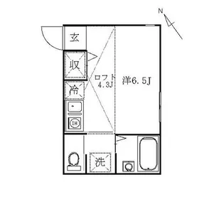 KEIスクエア【3階】の間取り