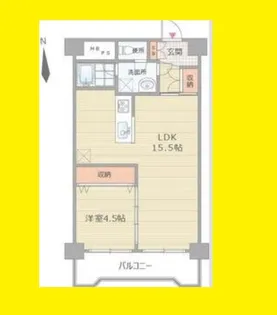 おおきに大阪天満サニーアパートメント【9階】の間取り