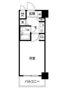 菱和パレス南大井【10階】の間取り