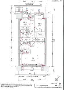 エスリード守山セントラル【4階】の間取り