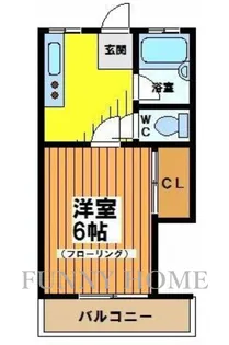 コーポ石川【2階】の間取り