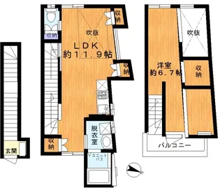 グランズ久が原の間取り