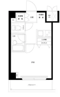ルーブル小石川弐番館【2階】の間取り