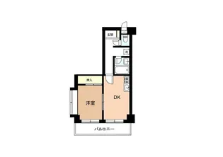 フォーラム石神井【2階】の間取り