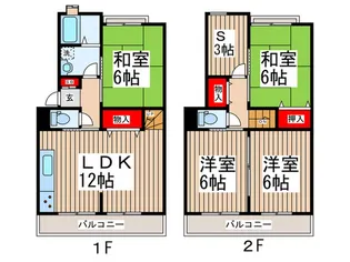 メゾンアトレの間取り