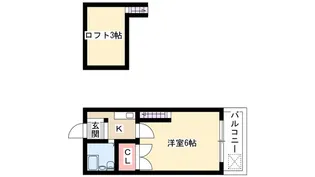 リエス高針【2階】の間取り