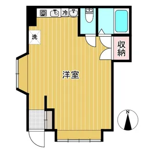 ジュネスクリエイトL【1階】の間取り