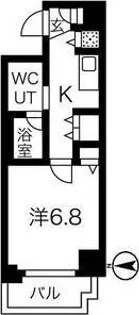 レフィーズ上野【3階】の間取り