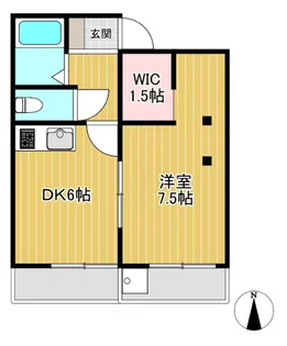 ドミールリッチ【1階】の間取り