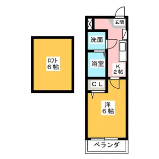 TAKINO HOUSE 伏屋【1階】の間取り