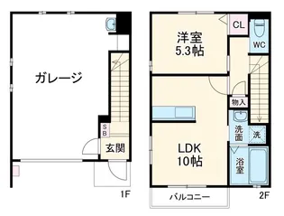 eterfort A棟の間取り