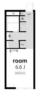 クレール上野【2階】の間取り