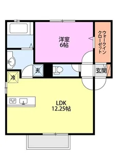 メゾンリモーネ【2階】の間取り