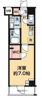 セジョリ池袋本町【4階】の間取り