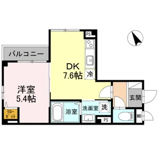 SHO【3階】の間取り