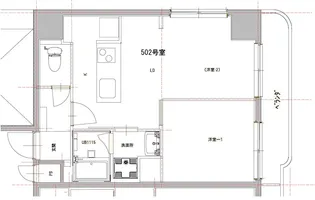 ホワイトアベニュー古谷【5階】の間取り