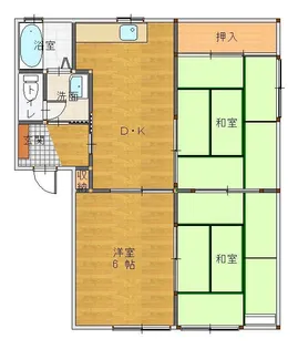 THE プリエール【1階】の間取り