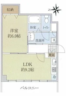 セブンテラス【5階】の間取り