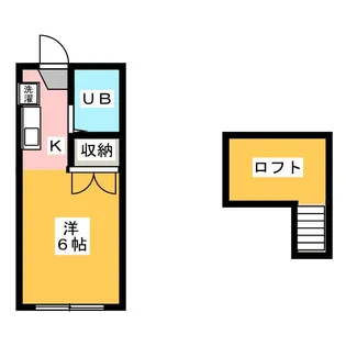 メゾン大岩本町【1階】の間取り