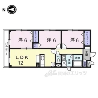 リヴィエール【2階】の間取り