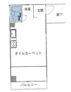 秀和日本橋箱崎レジデンス【6階】の間取り