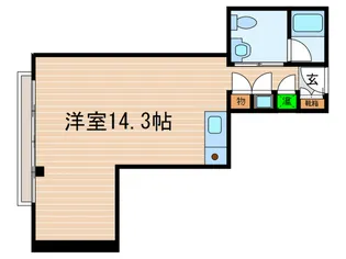 リバ-サイド松家【3階】の間取り